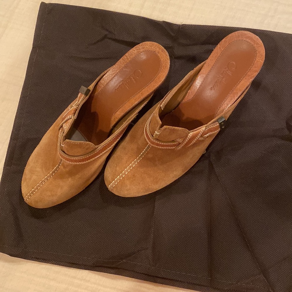 Cole Haan Suede Mules - Picture 3 of 8